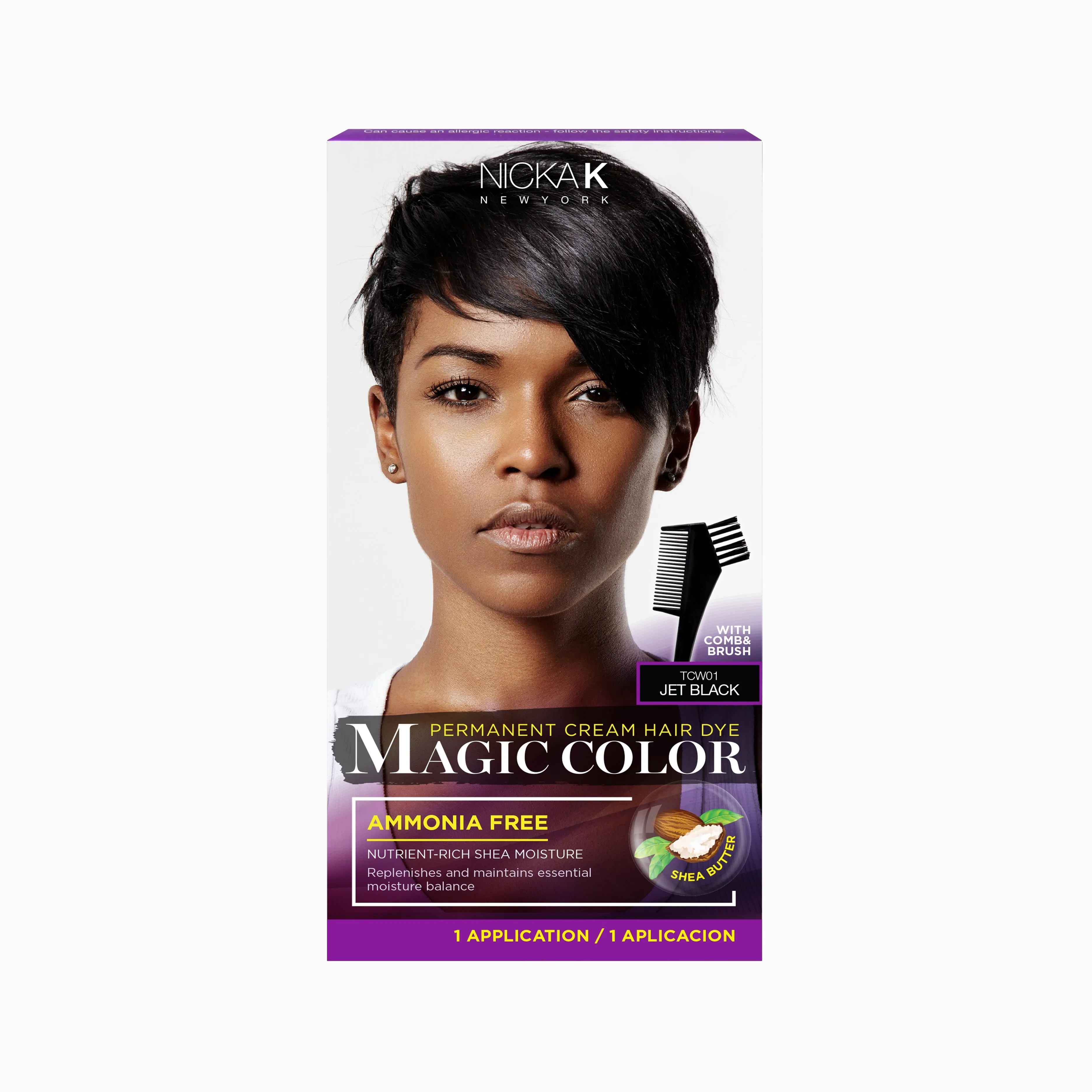 PERMANENT CREAM HAIR DYE MAGIC COLOUR
