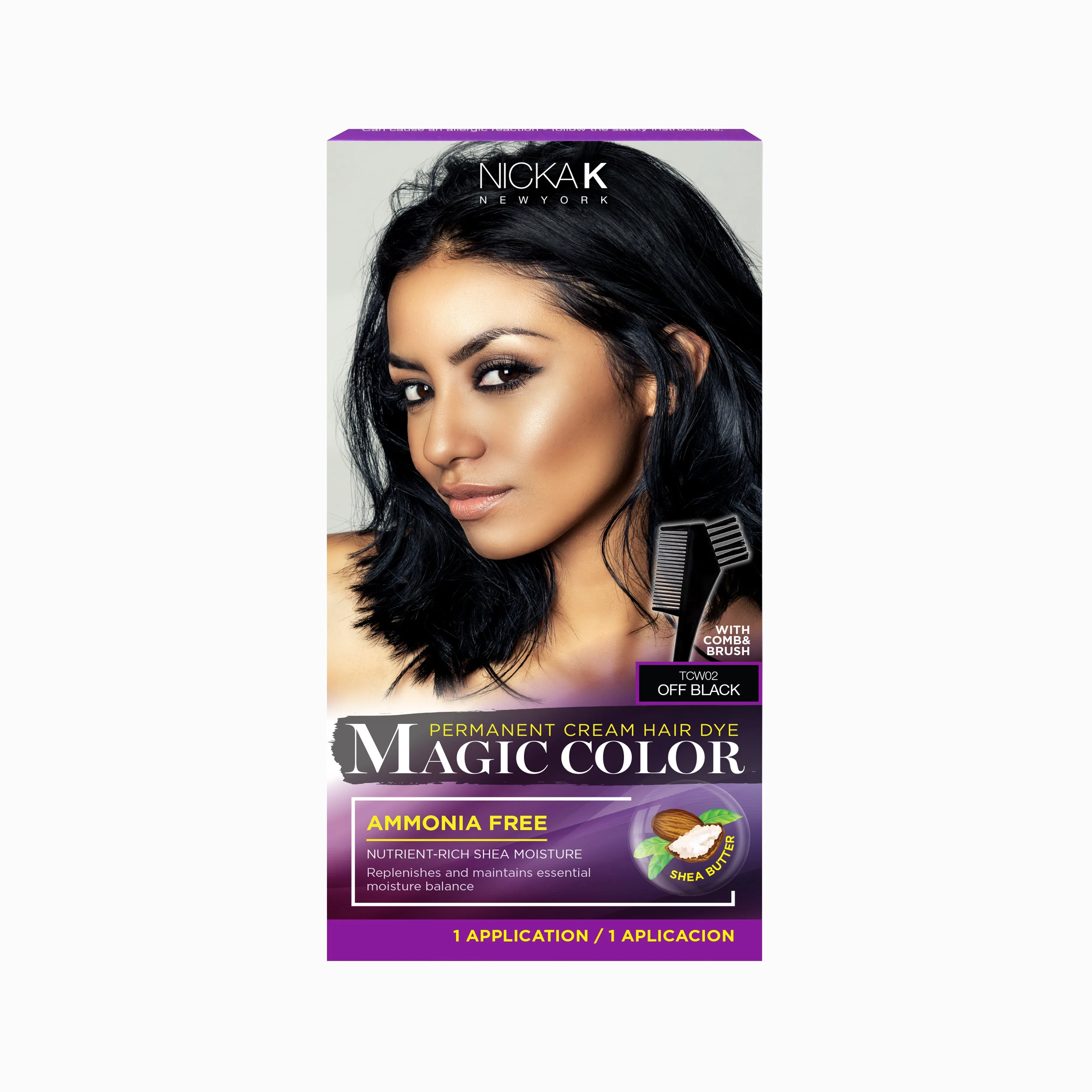 PERMANENT CREAM HAIR DYE MAGIC COLOUR