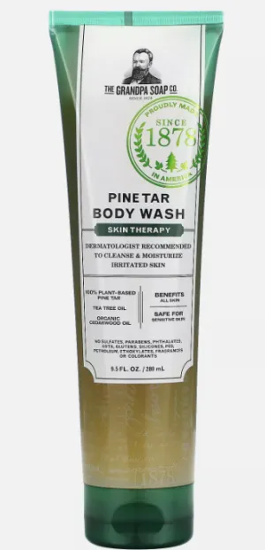 Pine Tar Body Wash, Skin Therapy, 9.5 fl oz (280 ml)