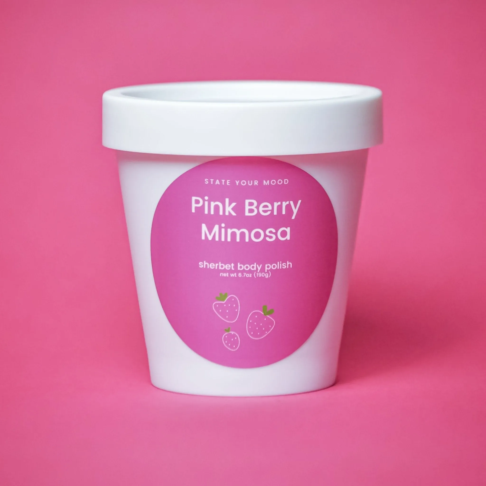 pink berry mimosa sherbet body scrub