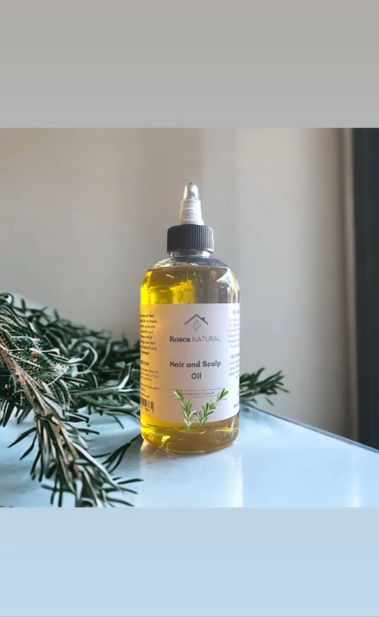 Plant-based Hair and Scalp Oil