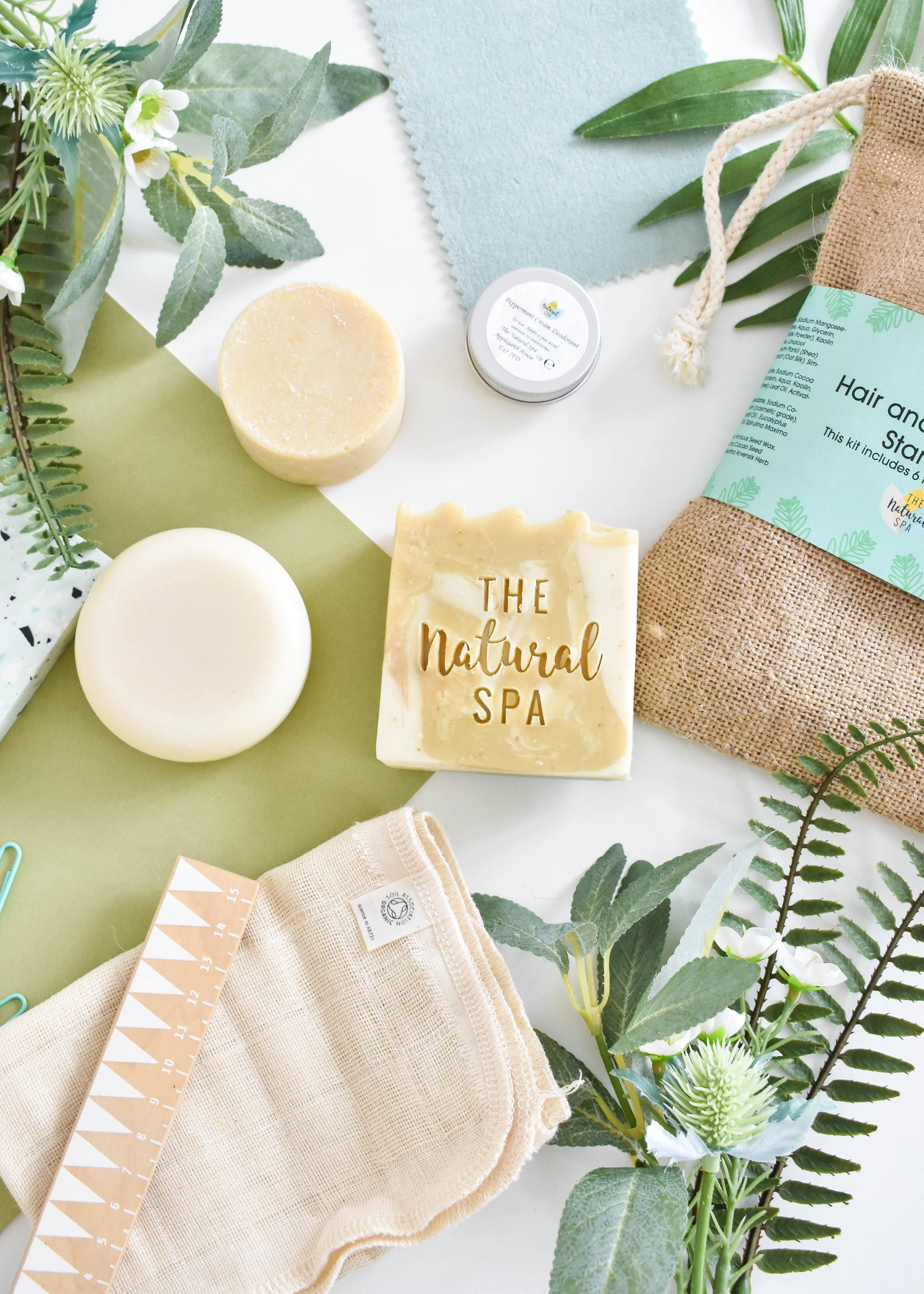 Plastic Free Hair and Body Wash Starter Kit