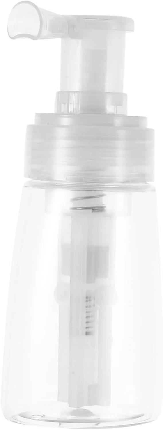 Powder Spray Bottle Travel-friendly Refillable Container for Hair Fiber and Loose Powder Consistent Mist Transparent Design Compact Portable for Makeup and Glitter