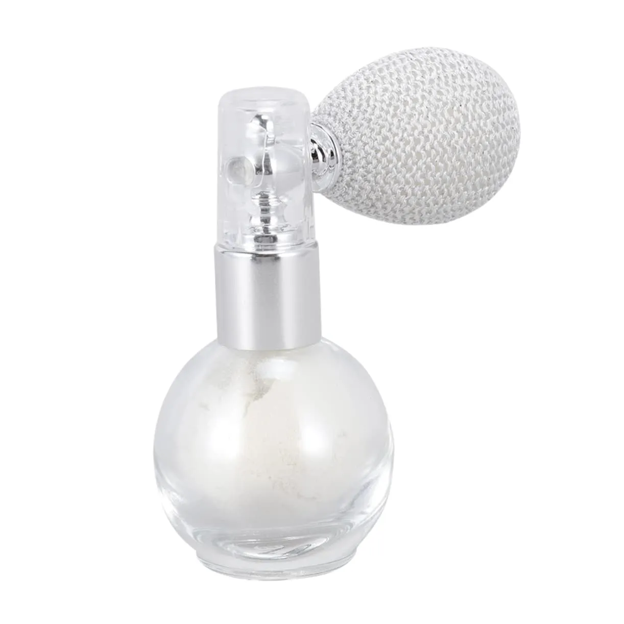 Powder Spraying Tool Loose Powder Sprayer Oil Talc Mineral Sparkle Spray Pearl White