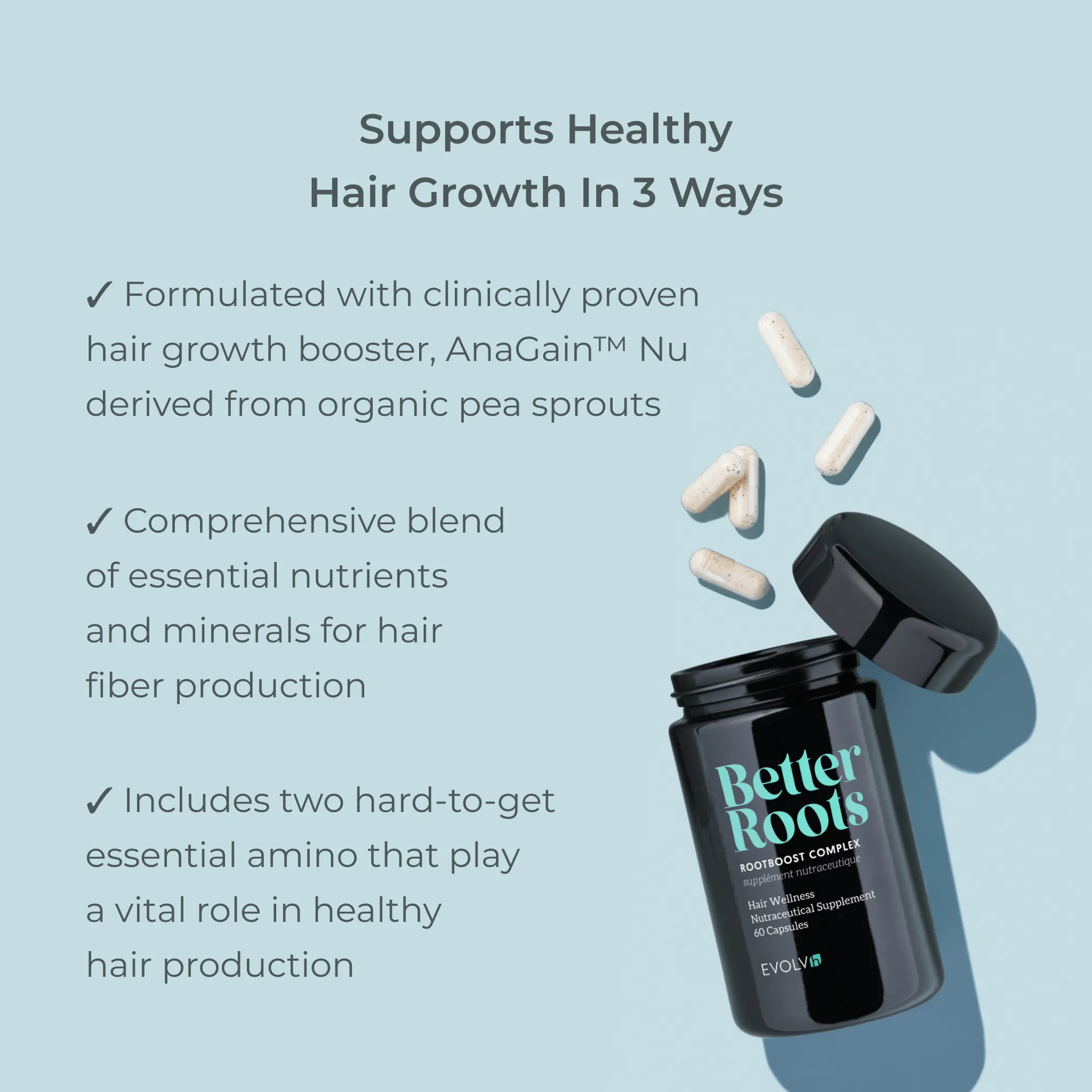 Pre-Order & Save: NEW! Better Roots Growth Support Super Trio