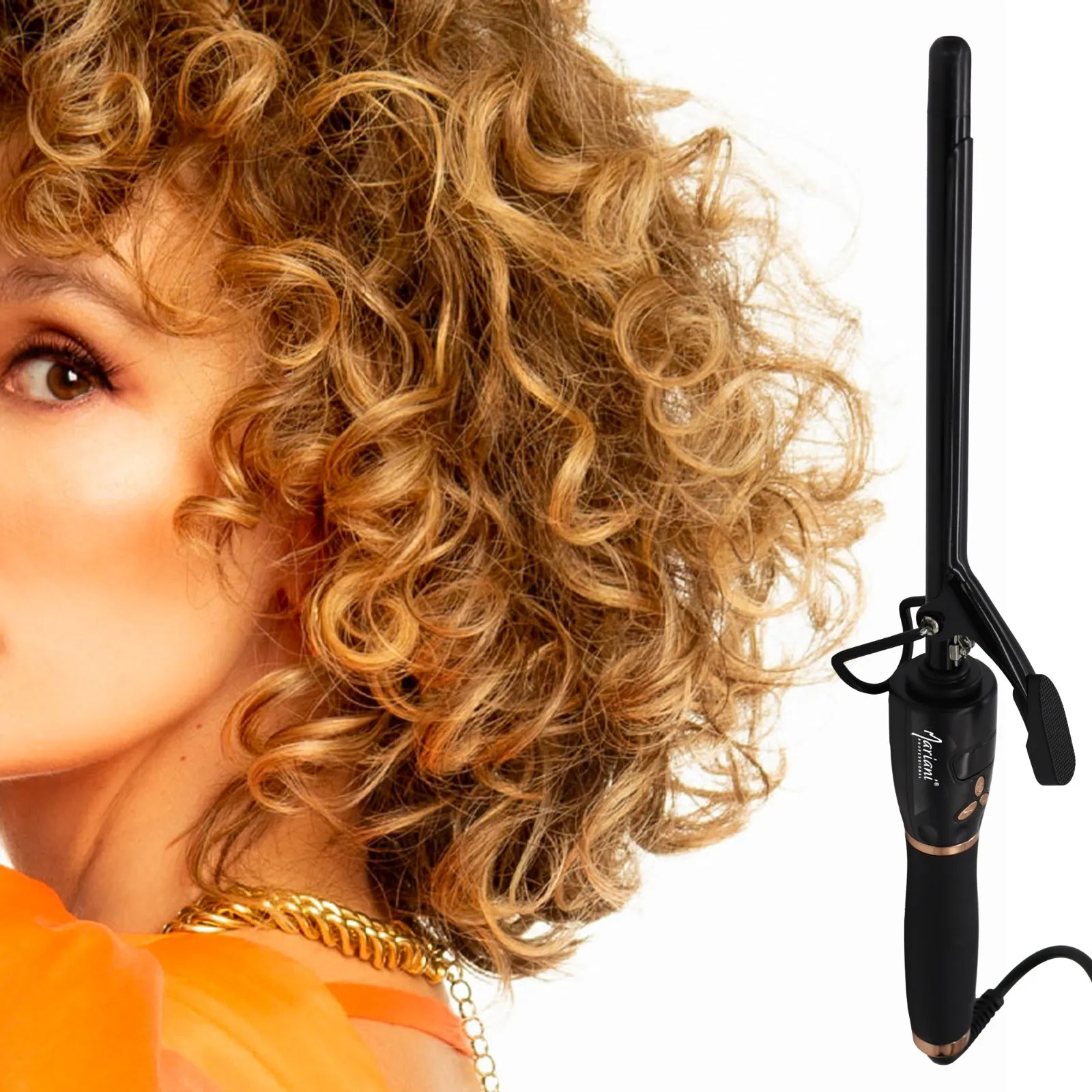 Premium Mariani Extra Long Barrel Curling Iron 13#