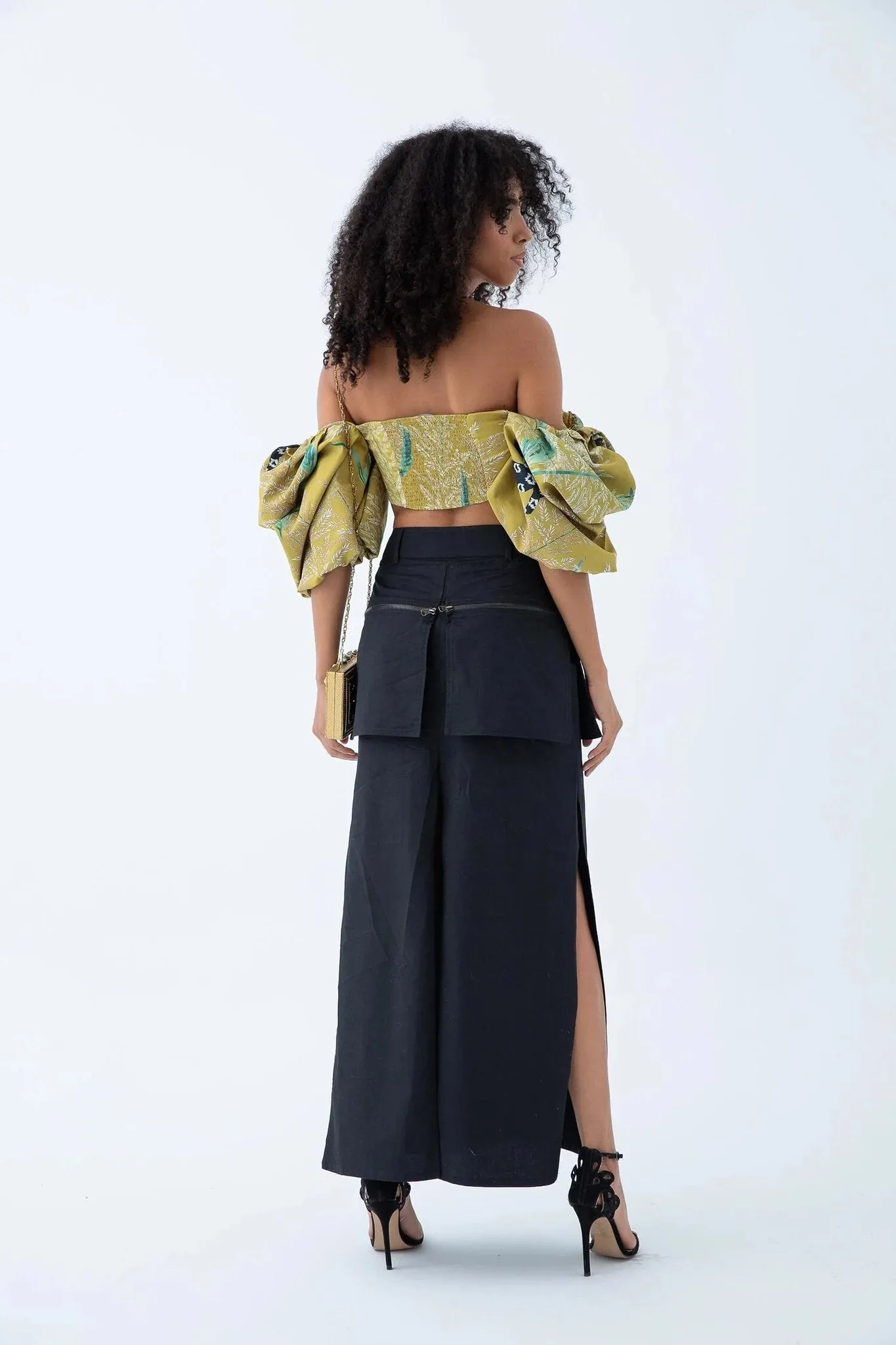 Puffy Sleeves Bralette