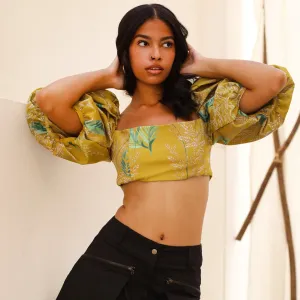 Puffy Sleeves Bralette