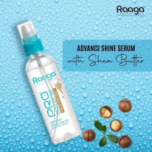 Raaga Professional Pro Botanix Frizz Control Hair Serum with Shea Butter | Advance Shine Non-Greasy Hair Serum for Smoothing | Flaunt Dazzling Hair (100 ml)