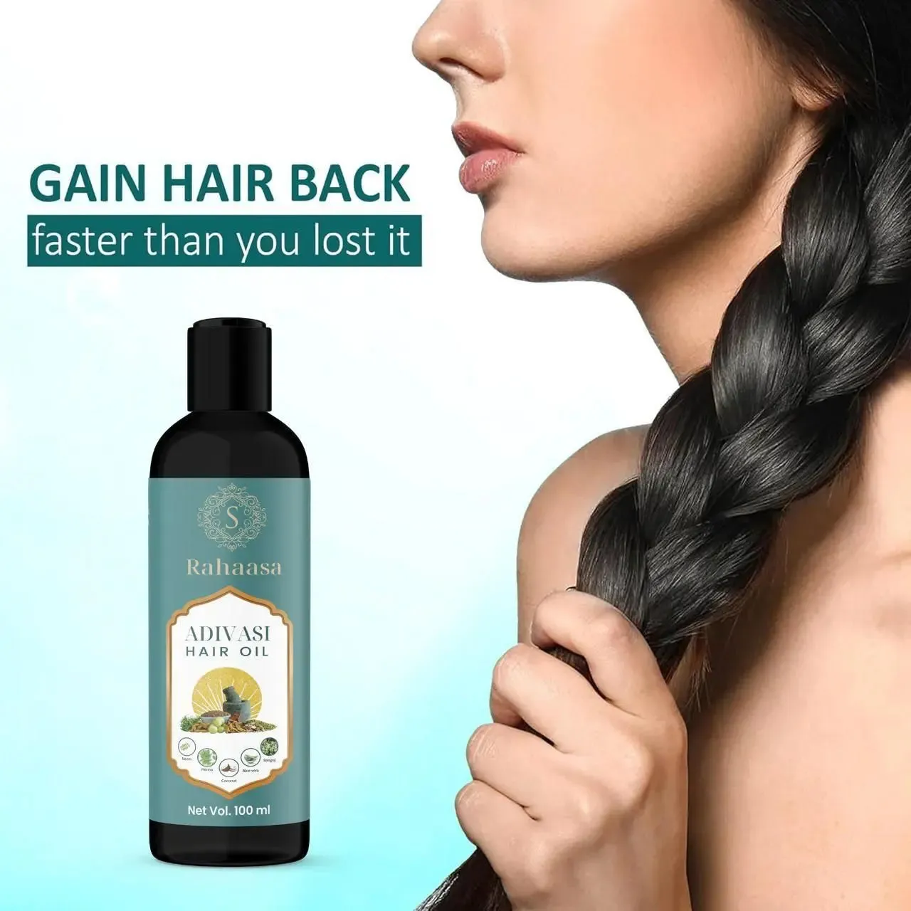 Rahaasa Adivasi Hair Oil 100ml (Pack of 2)