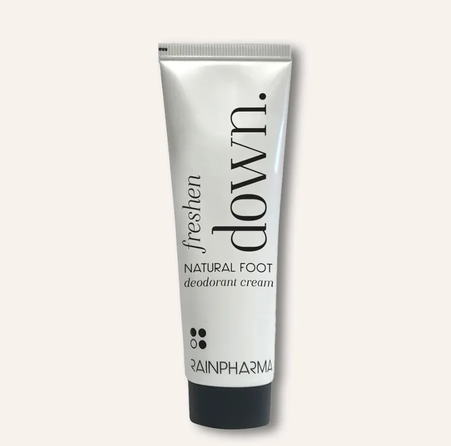 RainPharma - Freshen Down natural foot deodorant cream