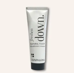 RainPharma - Freshen Down natural foot deodorant cream