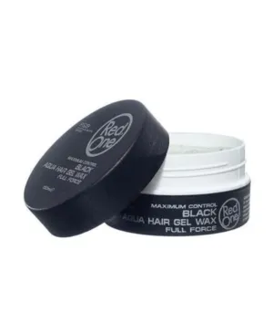 Red One Aqua Hair Gel Wax [Black] 5oz