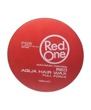 Red One Red  Aqua Hair Gel Wax Full Force