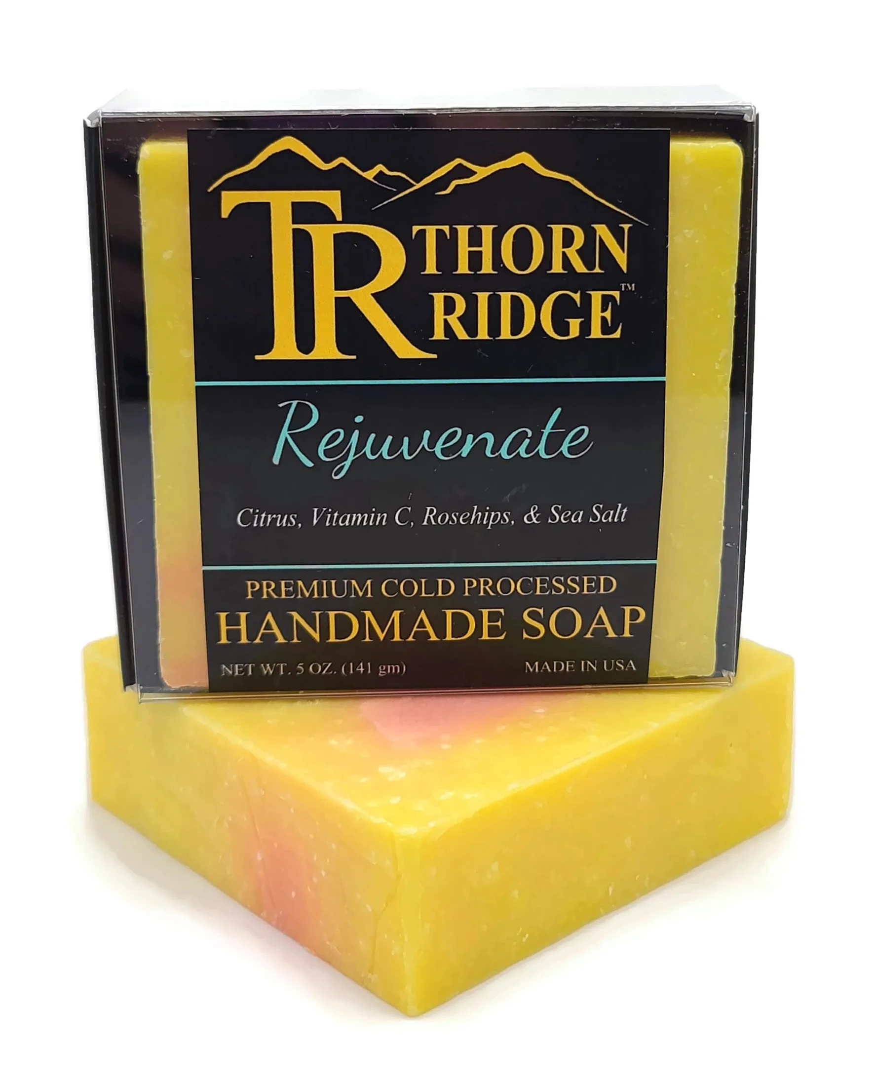 Rejuvenate: Citrus, Vitamin C, Rose Hips & Sea Salt Soap