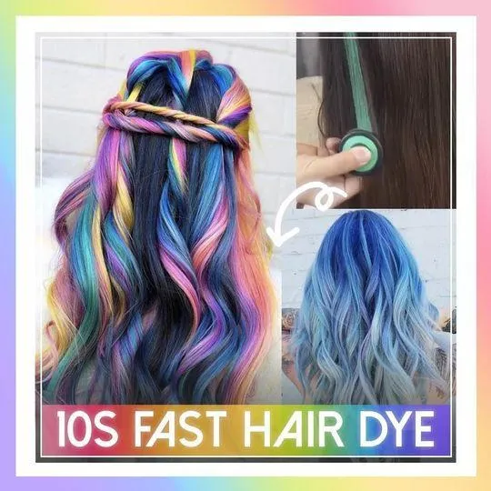 Reusable & Washable Fast Hair Dye Set