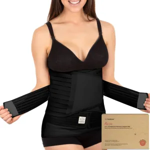 Revive 3 in 1 Postpartum Belt (Midnight Black,M/L)