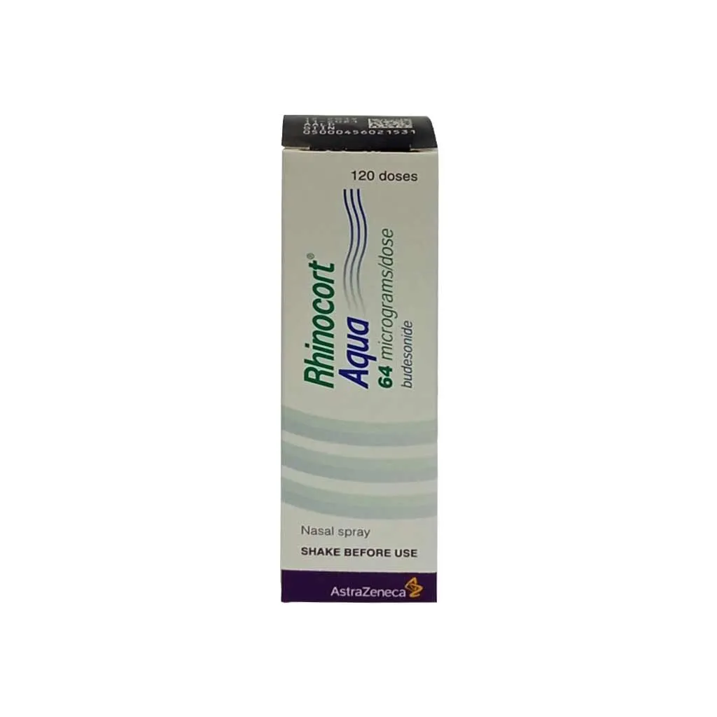 Rhinocort Aqua 64Mcg Nasal Spray 120 Dose
