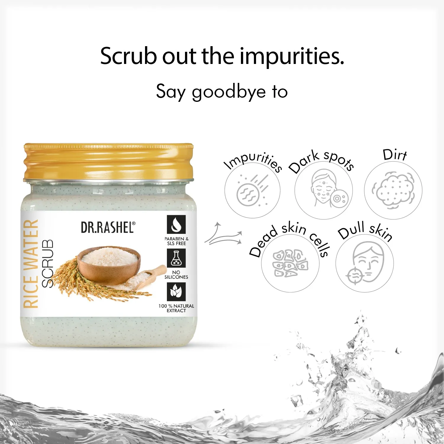 Rice Water Face & Body Scrub