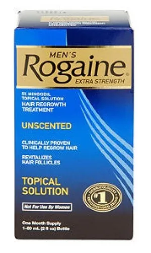 Rogaine Unscented Topical Solution For Men 60 ml
