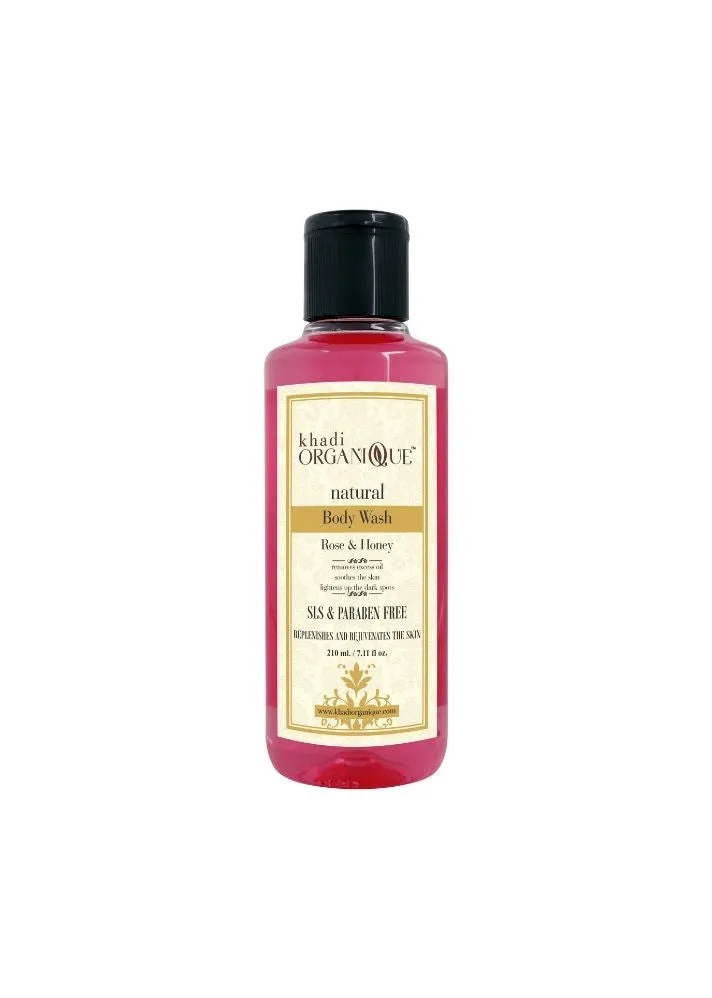 Rose & Honey Body Wash - Khadi Organique