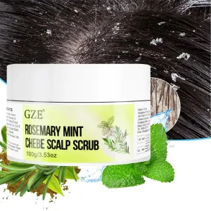 Rosemary Mint Exfoliating Scalp Scrub, Scalp Exfoliator for Build Up, Hair Exfoliating Scrub for Scalp Hair Care