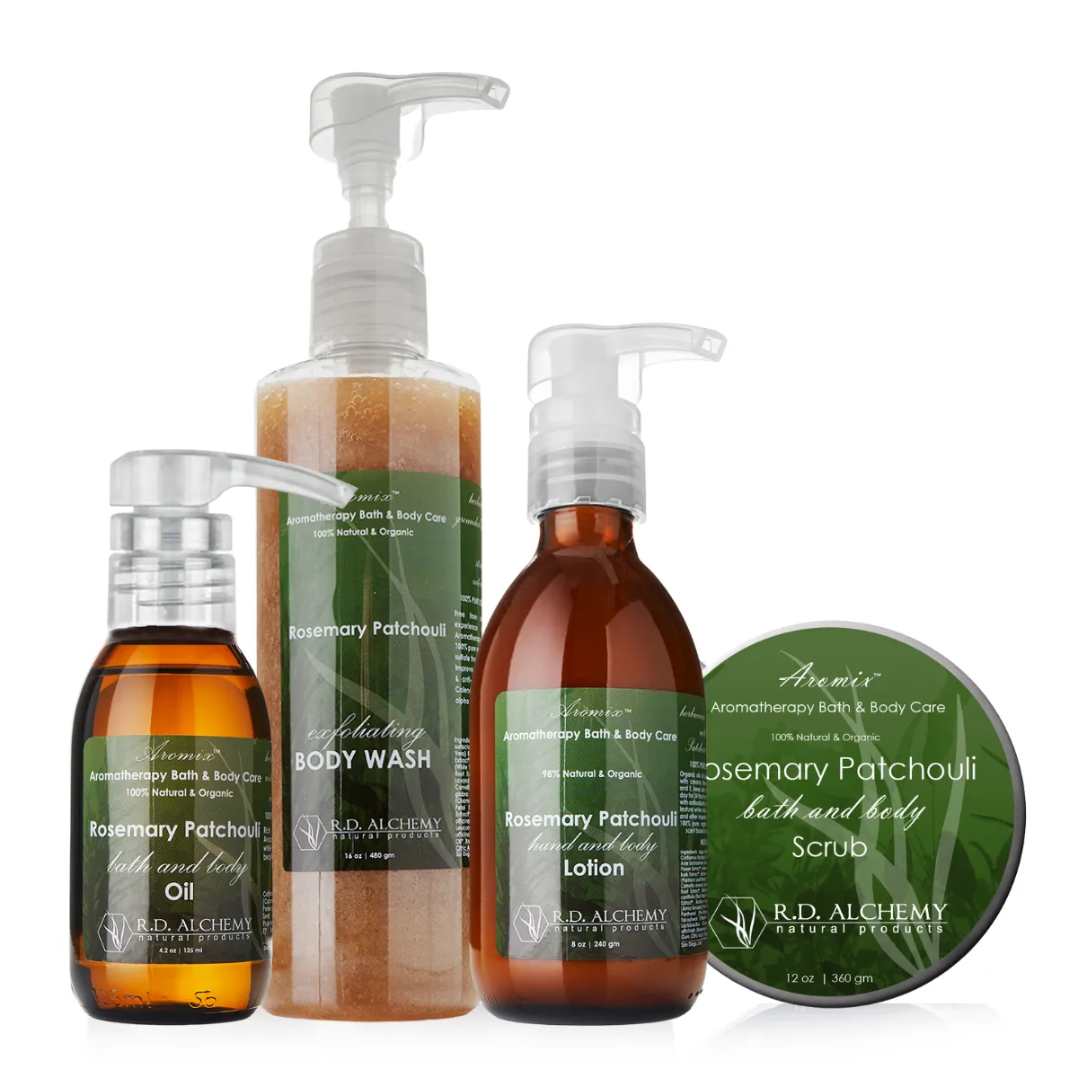 Rosemary Patchouli - Sea Salt Body Scrub