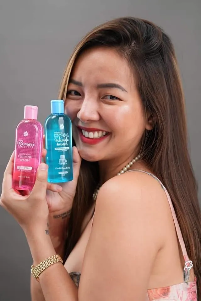 Rosmar - Hydra Intimate Wash - Daily Intimate Care with Cooling Effect - Fresh and Clean All Day - Peppermint 150ML ( BLUE )