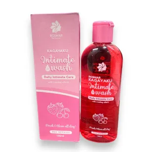 Rosmar - Kagayaku Intimate Wash - Fresh and Clean All day - RED BERRIES ( Pink )
