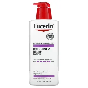 Roughness Relief Lotion, Fragrance Free, 16.9 fl oz (500 ml)