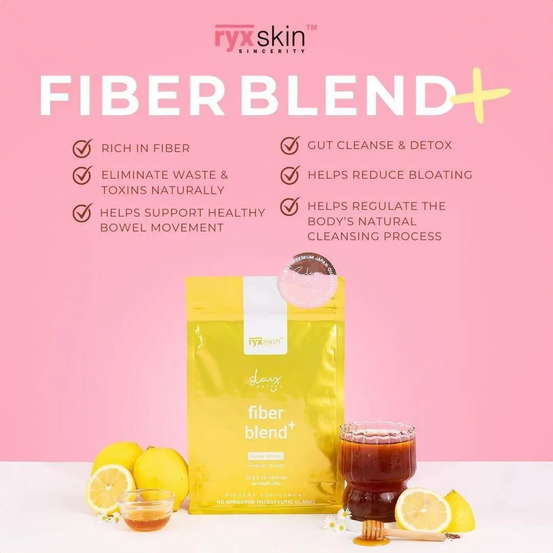 Ryx - FIBER BLEND - Honey Lemon Juice Drink 20g x 10 sachet