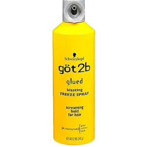 SCHWARZKOPF GOT2B GLUED BLASTING FREEZE HAIR SPRAY 340ML