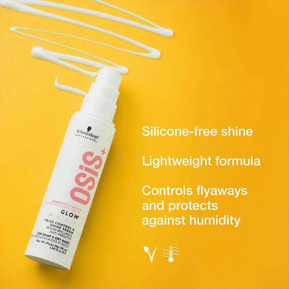 Schwarzkopf Osis  Glow Frizz Control & Shine Serum 50ml