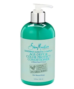 Shea Moisture Zanzibar Marine Complex Age Defy And Color Protect Conditioner