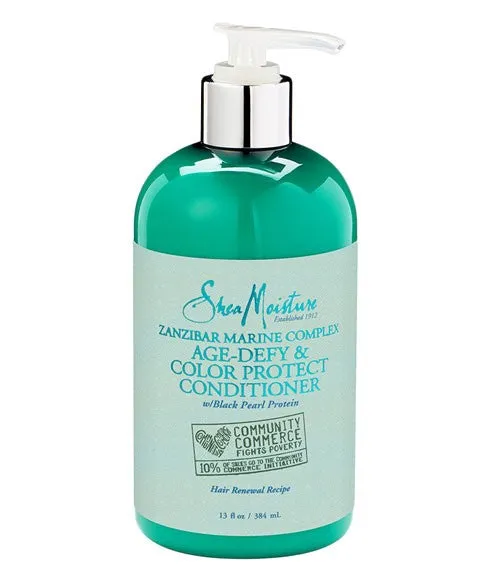 Shea Moisture Zanzibar Marine Complex Age Defy And Color Protect Conditioner