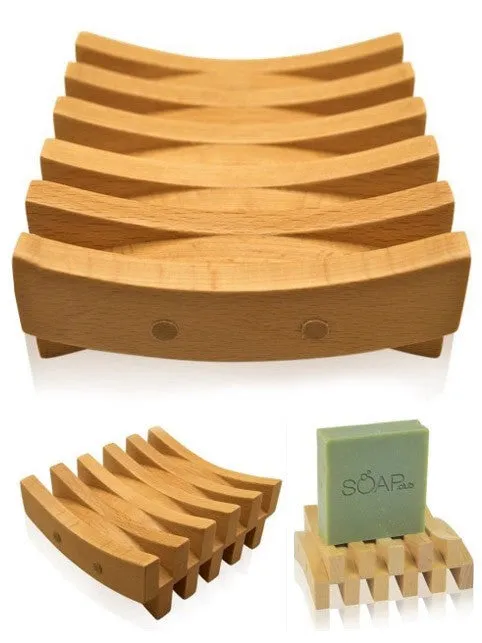 SOAP CLUB Handmade Wooden Soap Dish