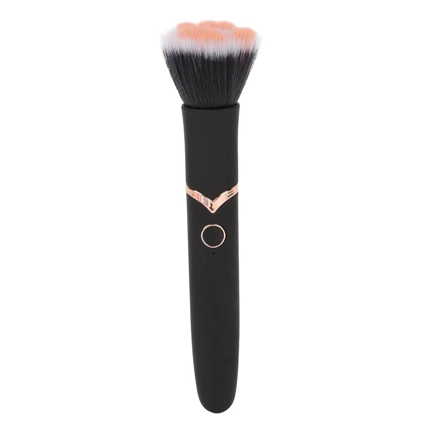 Soft brush hair, rich hair volume, slender hair peaks, with strong powder grasping power, Electric Massage Brush, help create exquisite face makeup look. Built in 180mAh battery,
