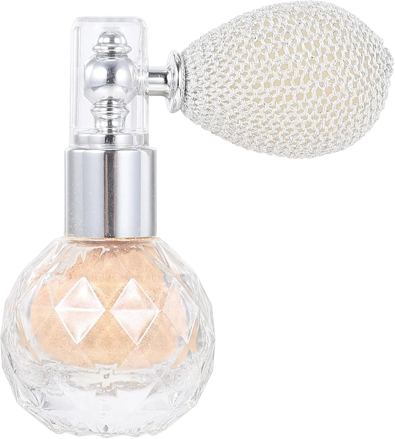 Spray Women Makeup Body Hair Highlighter Sprayer Shimmer Sparkle Powder Makeup Spray for Hair Face Body Nails Cosmetic Gold