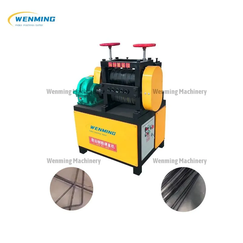 Stainless Steel Rebar Straightening Machine Iron Rod Straightening Machine