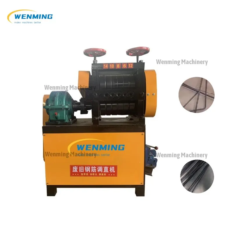 Stainless Steel Rebar Straightening Machine Iron Rod Straightening Machine