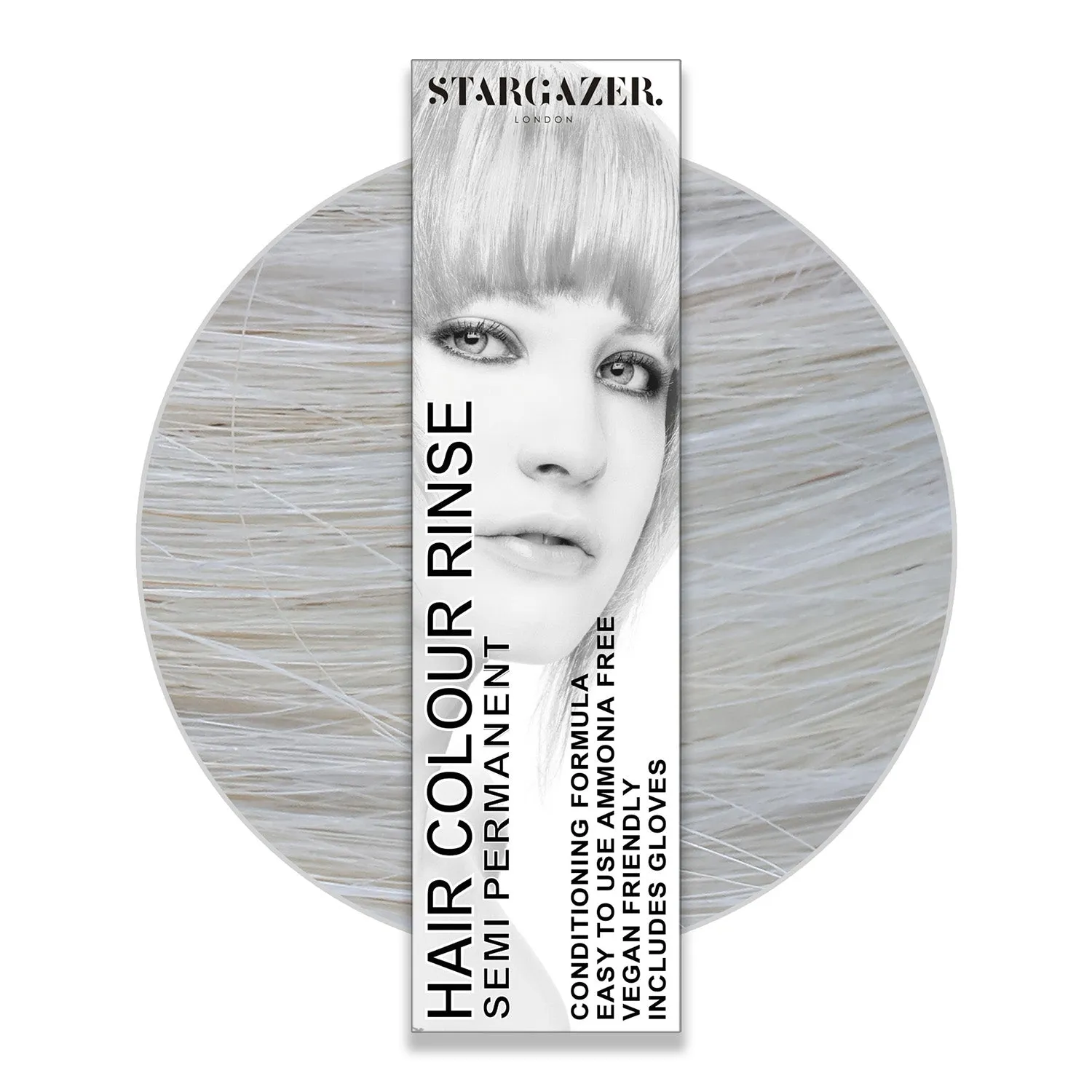 Stargazer Vegan Semi-Permanent Hair Color In Foxy Red, Cruelty Free & Ammonia Free Conditioning Super Vibrant Long Lasting Hair Dye Made In The UK. Same Great Formula Since 1984, Includes Disposable Gloves For Application, 2.37 fl. oz. 3