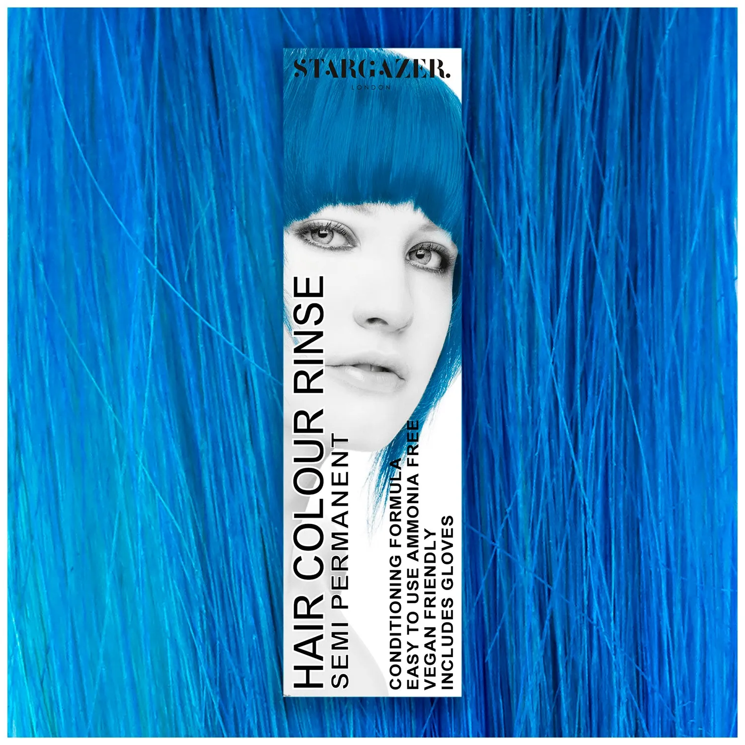 Stargazer Vegan Semi-Permanent Hair Color In Foxy Red, Cruelty Free & Ammonia Free Conditioning Super Vibrant Long Lasting Hair Dye Made In The UK. Same Great Formula Since 1984, Includes Disposable Gloves For Application, 2.37 fl. oz. 3