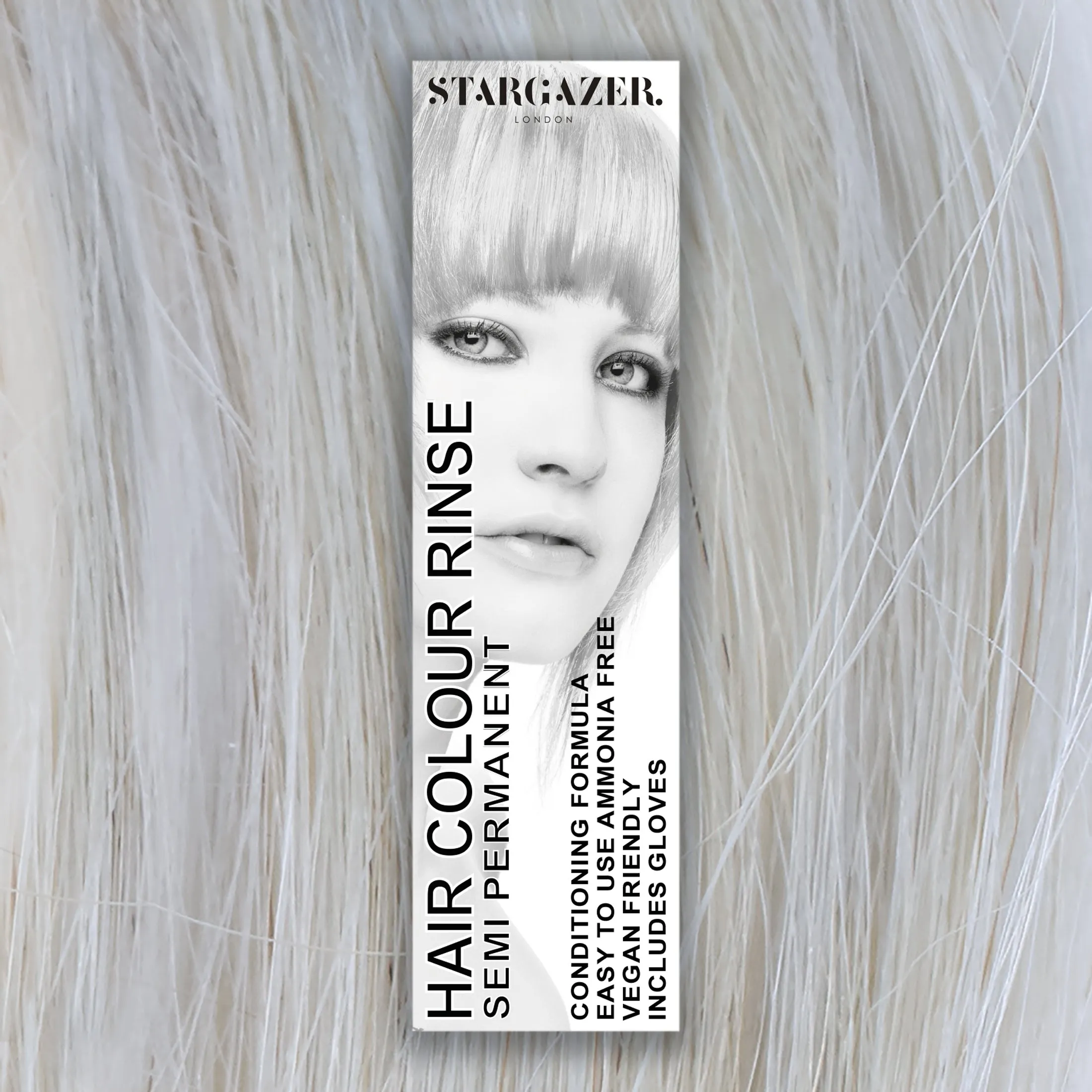 Stargazer Vegan Semi-Permanent Hair Color In Foxy Red, Cruelty Free & Ammonia Free Conditioning Super Vibrant Long Lasting Hair Dye Made In The UK. Same Great Formula Since 1984, Includes Disposable Gloves For Application, 2.37 fl. oz. 3