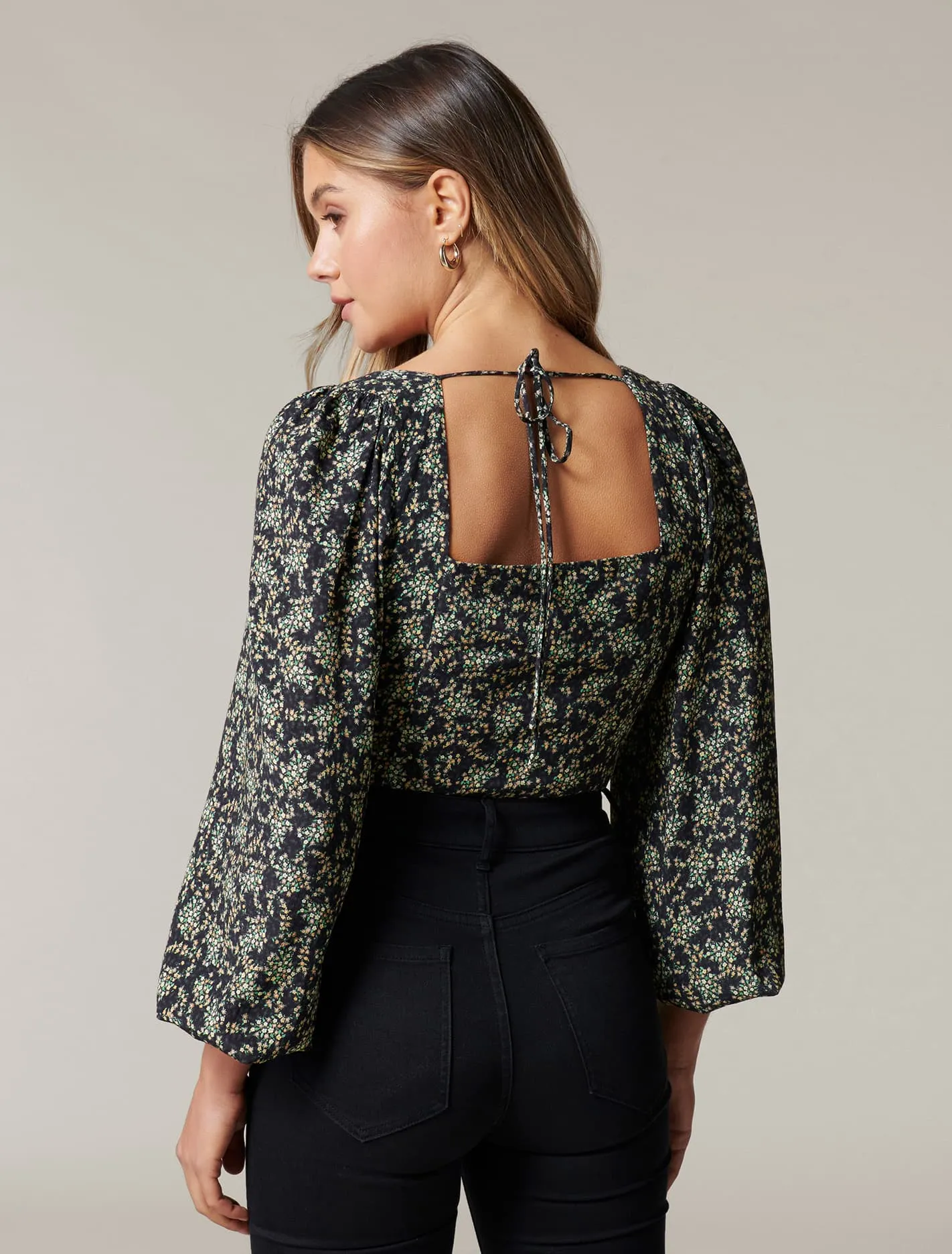 Stella Square Neck Blouse