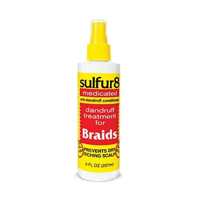 Sulfur8 Medicated Braid Spray Dandruff Treatment