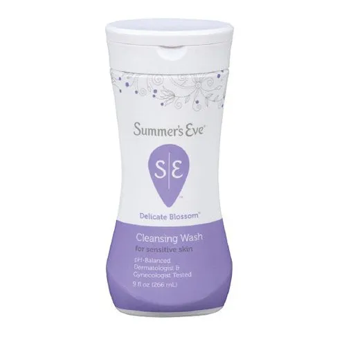 Summer's Eve Feminine Wash Sensitive Skin, Delicate Blossom 9 oz