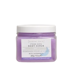 Sunday Rain Sleep Easy Body Scrub Lavender and Cedarwood, 265g