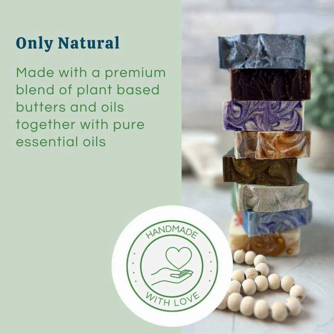 Sunkissed Petals Natural Plant-Based Soap | Handmade Tropical Floral Cleanser