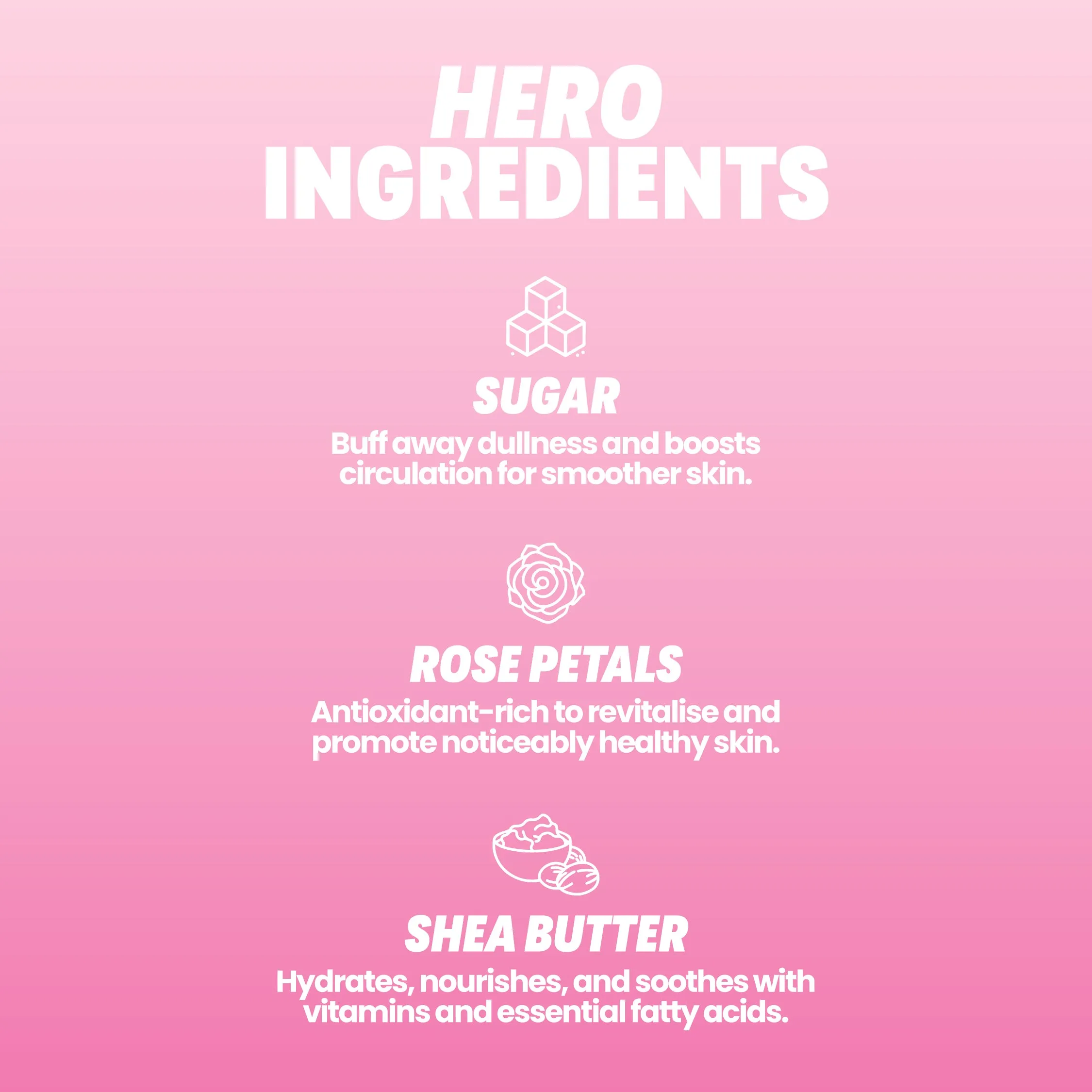SUPER DUPER NOURISHING BODY SCRUB - ROSE PETALS