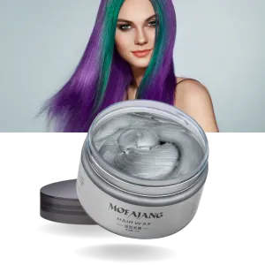 Temporary Vibrant Hair Wax Coloring